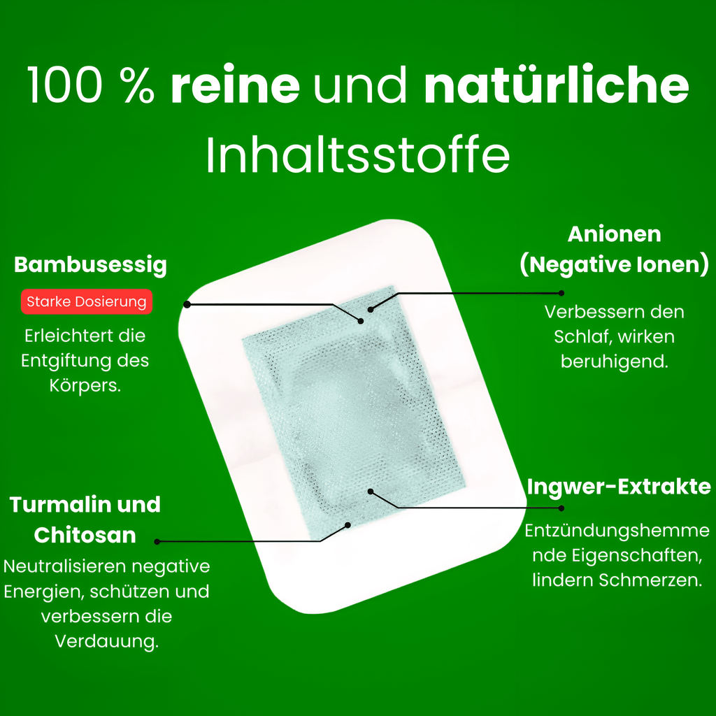 PurePatch™ – Die Detox-Fußpflaster