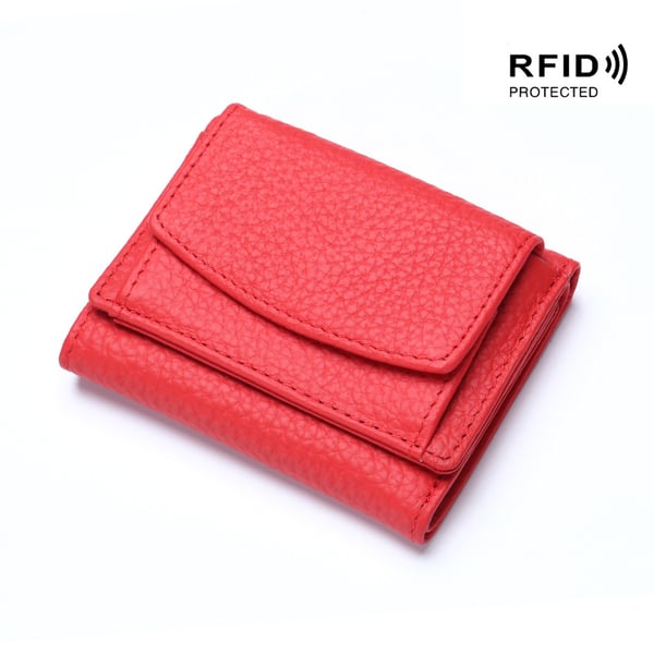 VAELIS™ SecureMini – Kompakte Leder-Miniwallet mit RFID-Schutz [50% Rabatt]