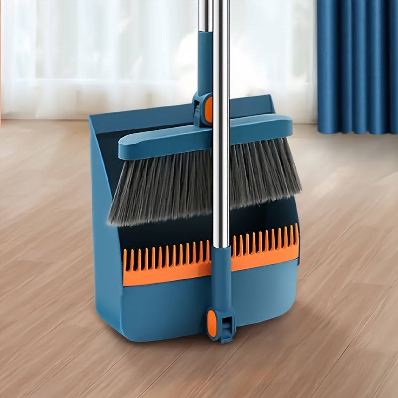 FlexiClean™ 2-in-1 Besen- & Kehrschaufel-Set