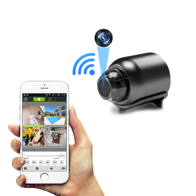 NanoVision™ Mini-Sicherheitskamera – maximale Sicherheit, ganz ohne WLAN-Zwang