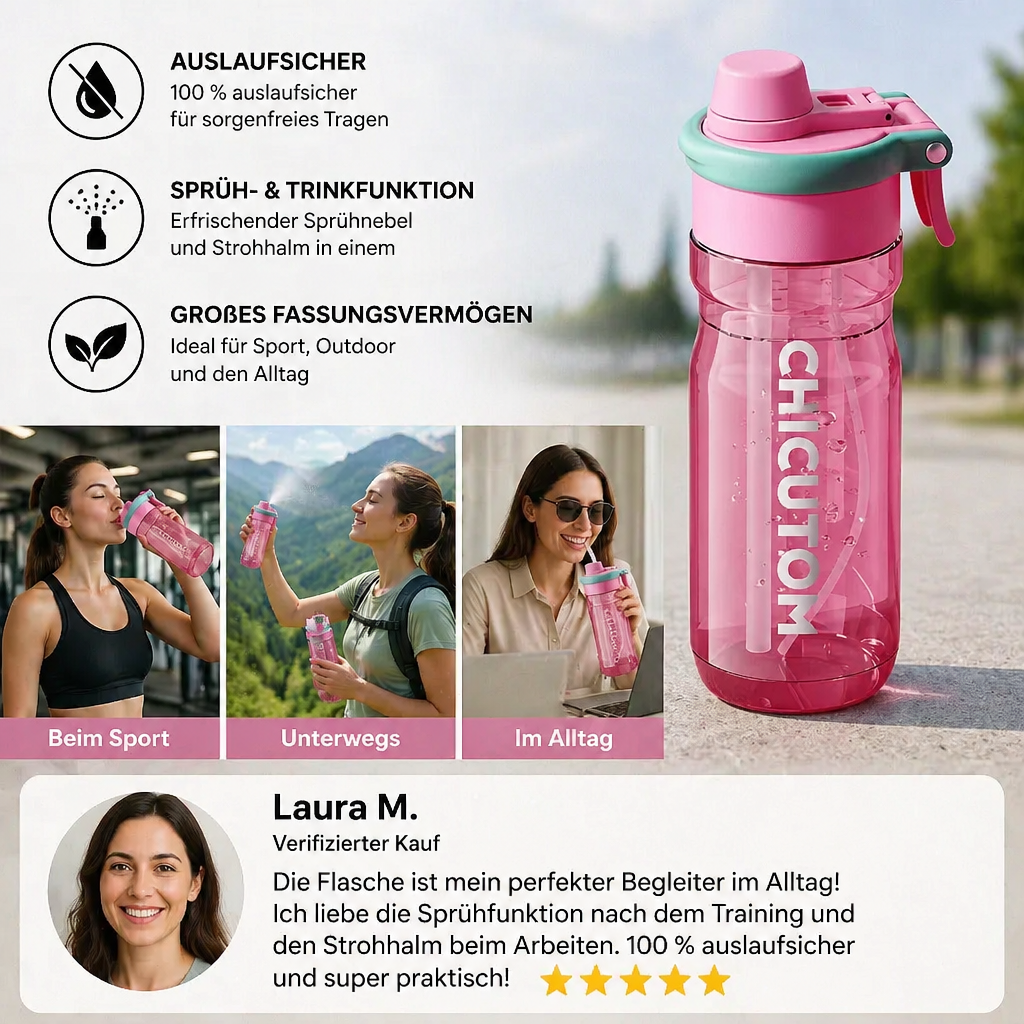 Hydrasure™ - Sofortiges freihändiges Hydrations- und Kühlungsspray