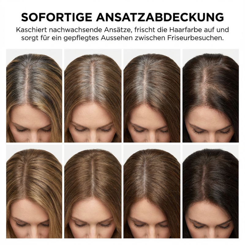 1 + 1 GRATIS | Sofort Ansatz- und Grauhaar Abdeckung in Sekunden