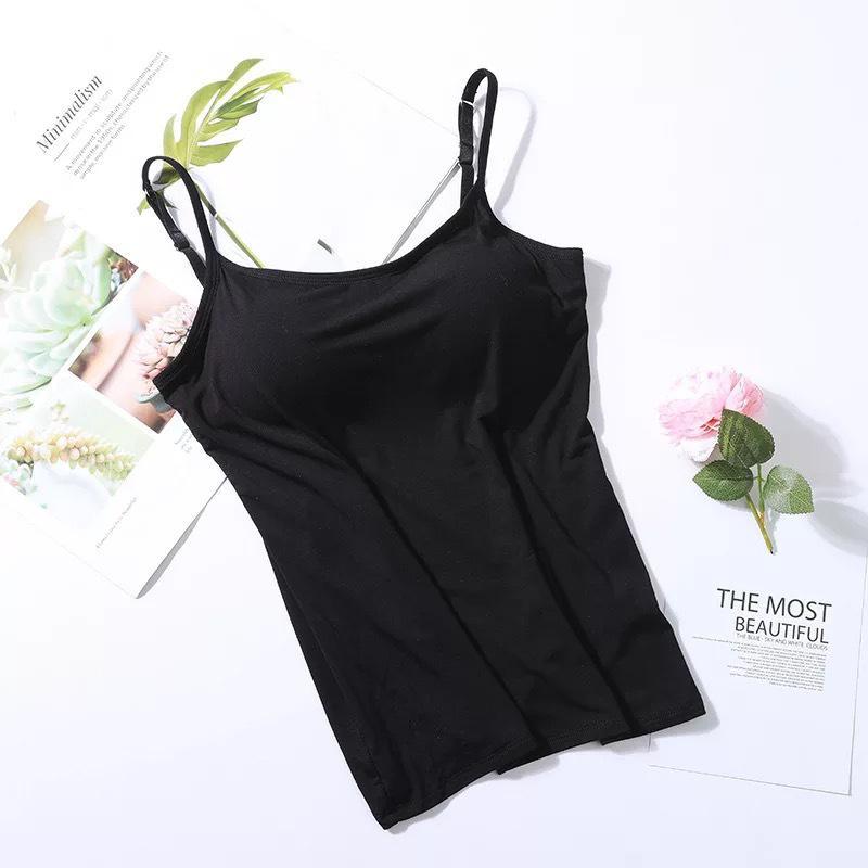 Bracami Tanktop mit Eingebautem BH für Komfort und Unterstützung