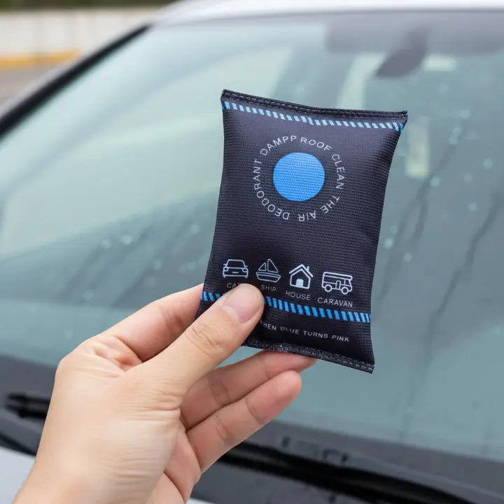 1+1 GRATIS | DryShield Pro™ — Wiederverwendbare Feuchtigkeitsabsorber für Auto, Wohnwagen & kleine Räume