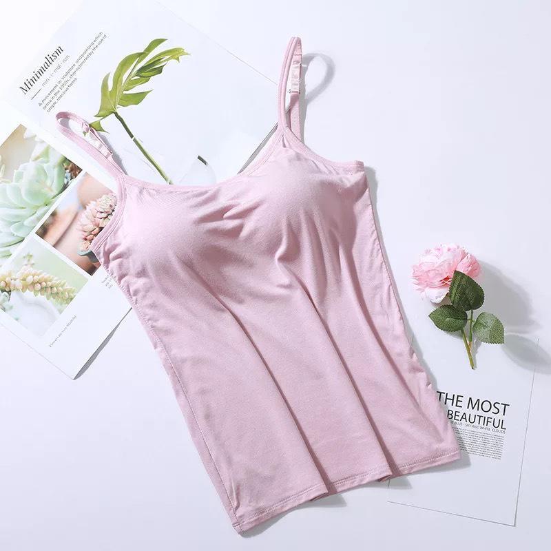 Bracami Tanktop mit Eingebautem BH für Komfort und Unterstützung