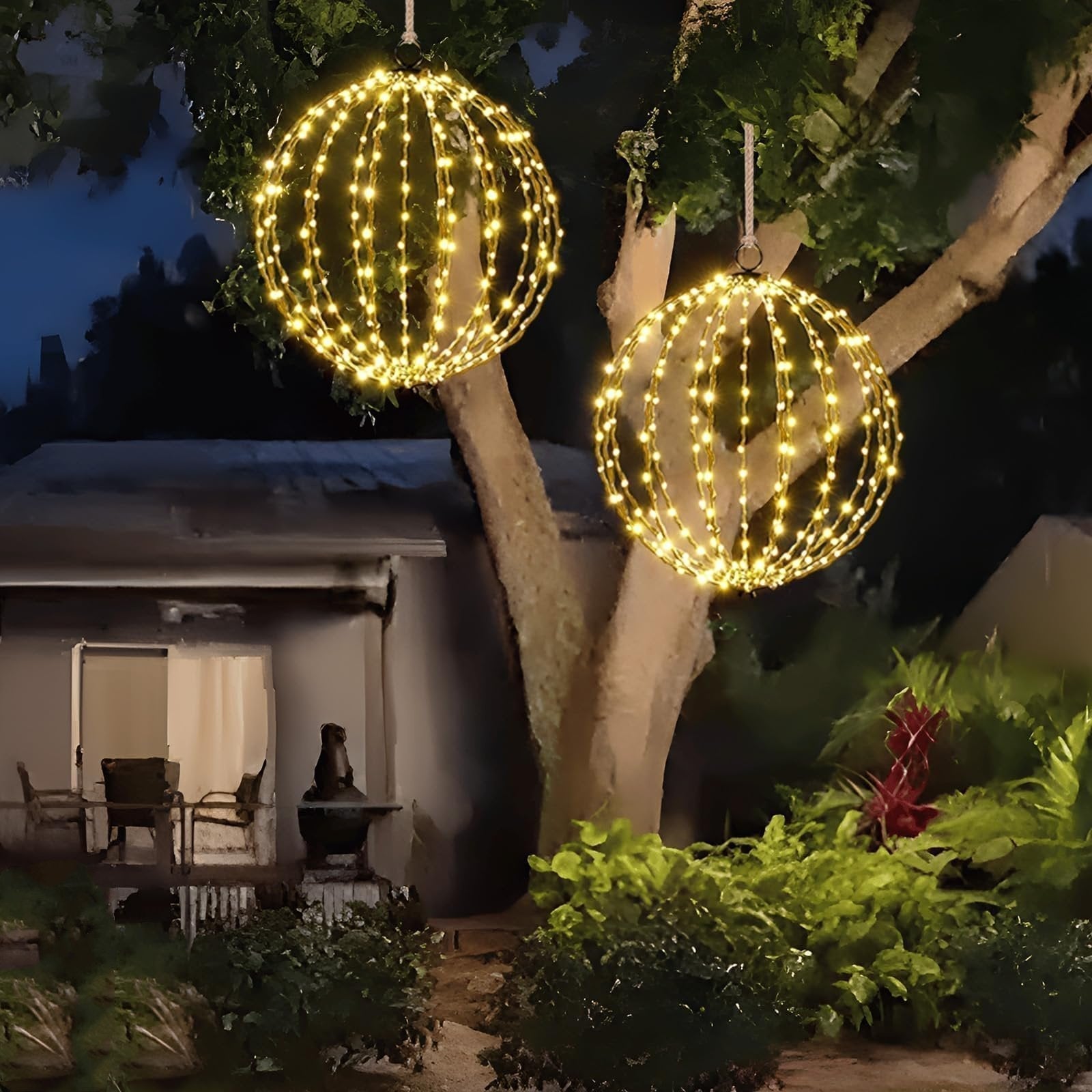 NovaGlow™ SphereLights – Magisches Licht für jede Saison
