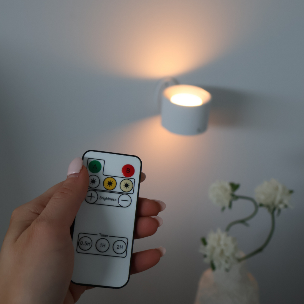 Illuvia™ Drahtlose Wandlampe - Einfach zu Installieren & Wiederaufladbar