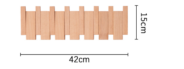 HarmonyHold WallArt™ – Die stilvolle Klapphaken-Garderobe für Ordnung & Design