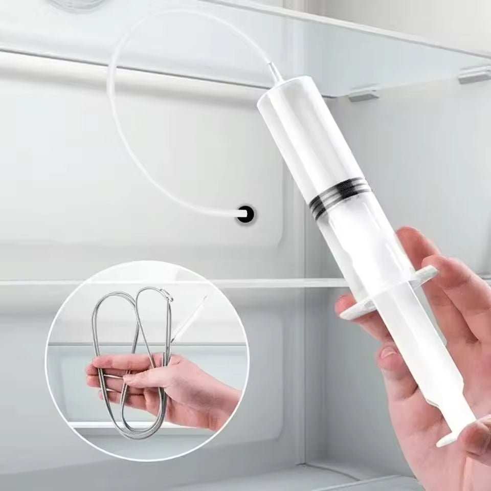 FridgeFlow Reinigungsset – Kühlschrank-Abfluss sauber & geruchsfrei