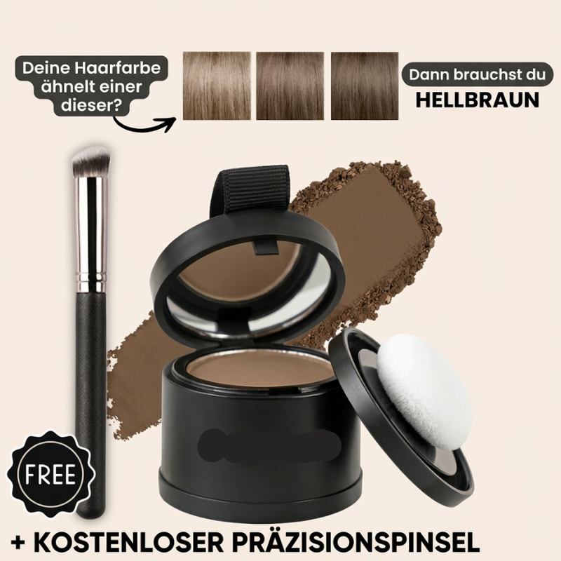 1 + 1 GRATIS | Sofort Ansatz- und Grauhaar Abdeckung in Sekunden