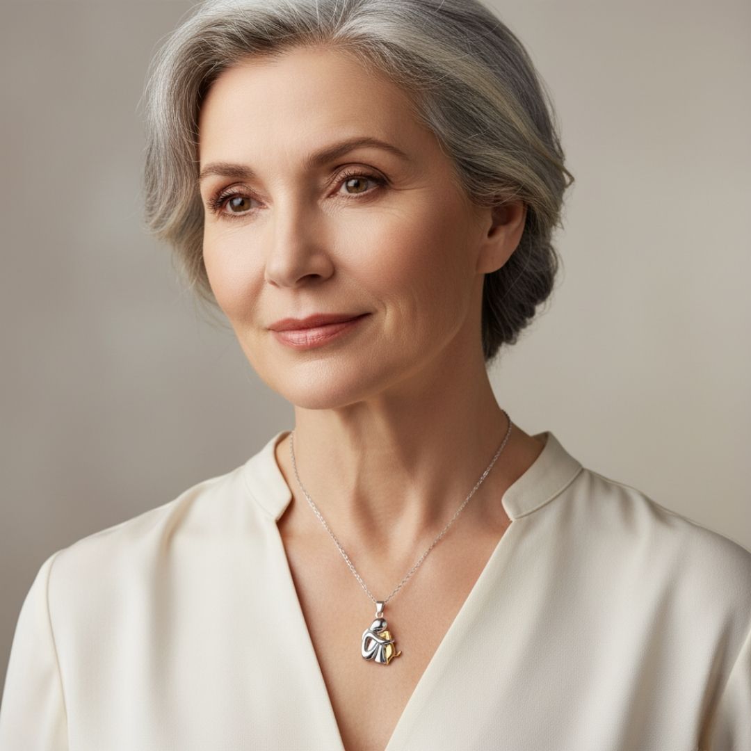 SoulMate Paw – 925er Sterling Silber Halskette mit Hund-Anhänger | Nur heute 50% RABATT