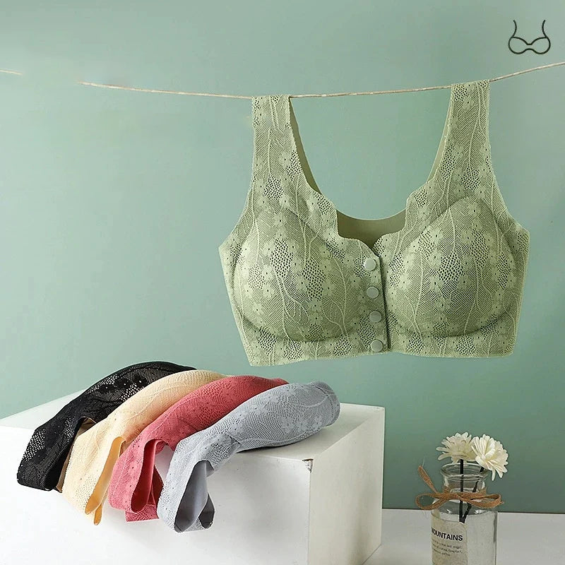 1+1 GRATIS | Soft Komfort-BH mit Frontverschluss – Bequem, stützend & alltagstauglich