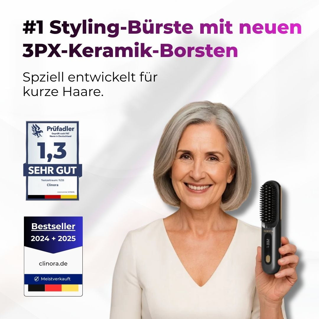 PixiLift™ SmartStyler – Die intelligente Styling-Bürste für kurzes Haar