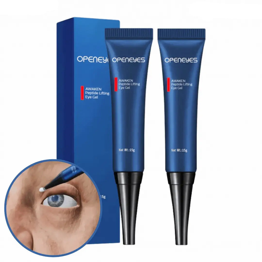 1+1 GRATIS | Augenpflege-Gel – Peptid & Koffein Augenserum für frische Augen