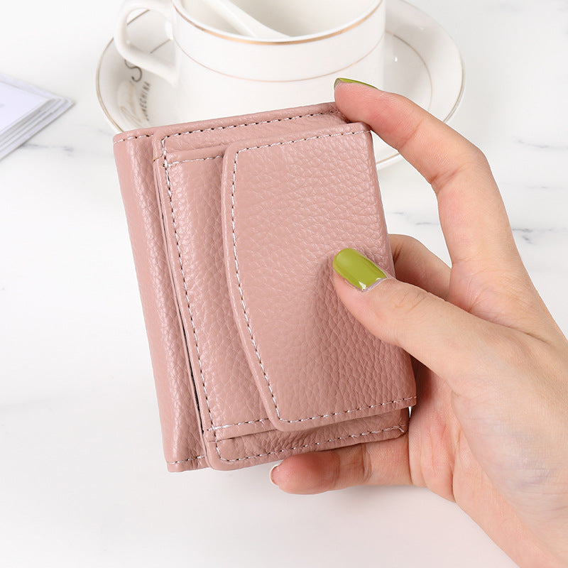 VAELIS™ SecureMini – Kompakte Leder-Miniwallet mit RFID-Schutz [50% Rabatt]