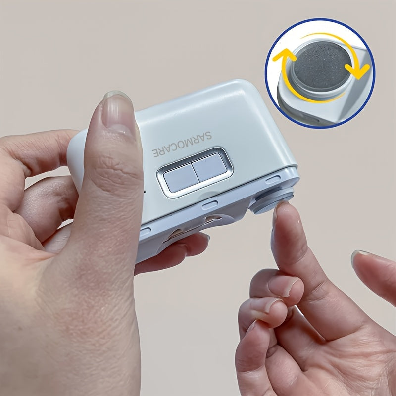Nailuxe™ Pro 2-in-1 Elektrischer Nagelclipper & Polierer