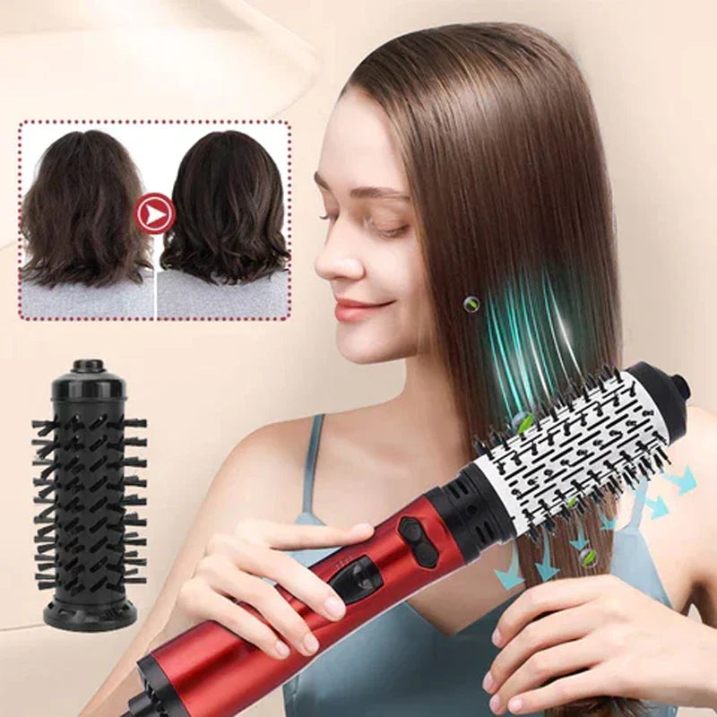 VoluCurl™ AirSpin Pro – Rotierende 2-in-1 Warmluftbürste & Haartrockner