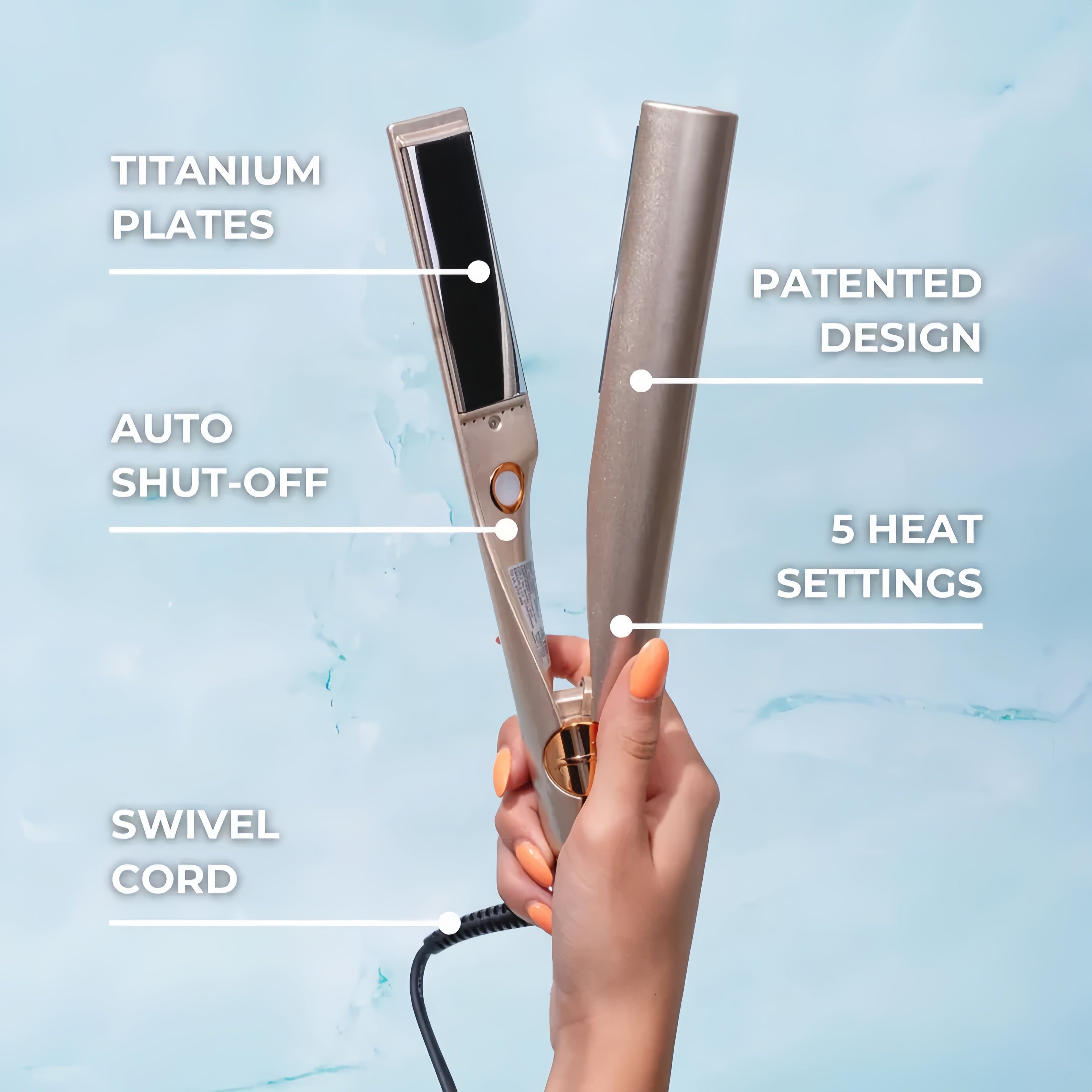 ProStyler 2-in-1 Glätteisen & Lockenstyler