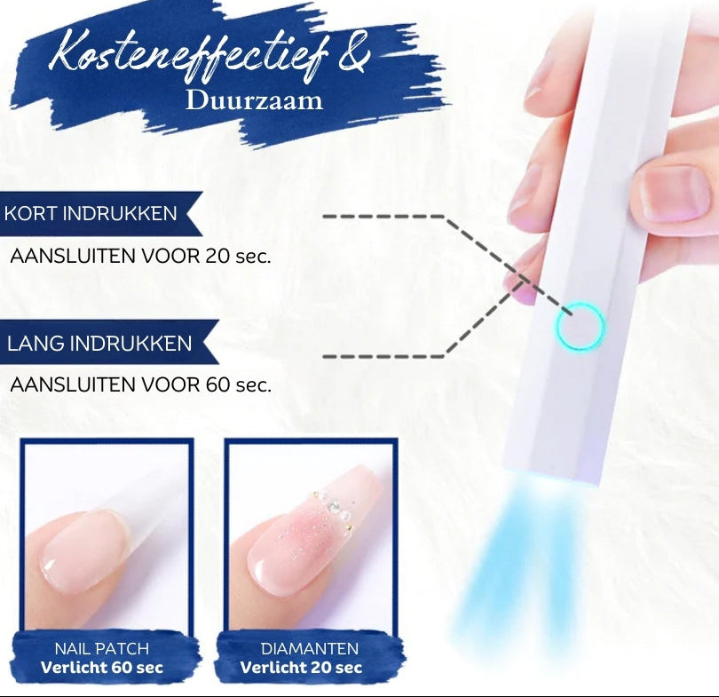 GlowPress GelSet™ – Verwandle matte Nägel in Salon-Glanz in nur wenigen Minuten | Nur Heute 50% RABATT