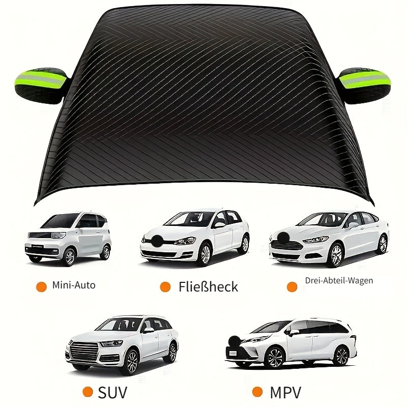 FrostGuard Pro™ – Magnetische Auto-Windschutzscheibenabdeckung gegen Eis, Schnee & Reif | 50% RABATT