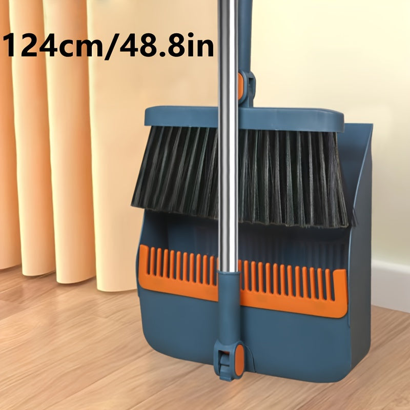FlexiClean™ 2-in-1 Besen- & Kehrschaufel-Set