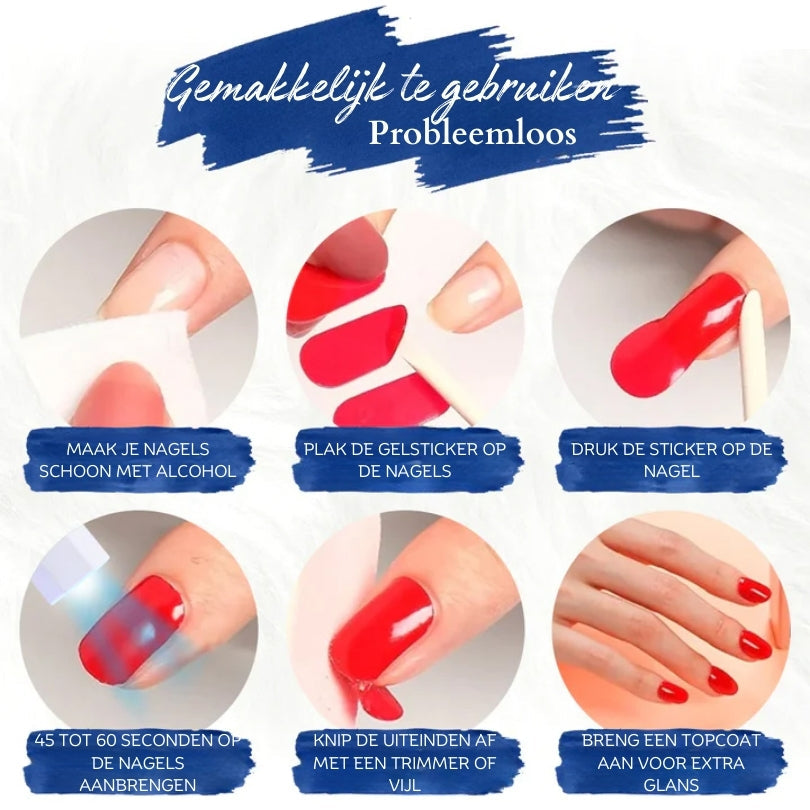 GlowPress GelSet™ – Verwandle matte Nägel in Salon-Glanz in nur wenigen Minuten | Nur Heute 50% RABATT