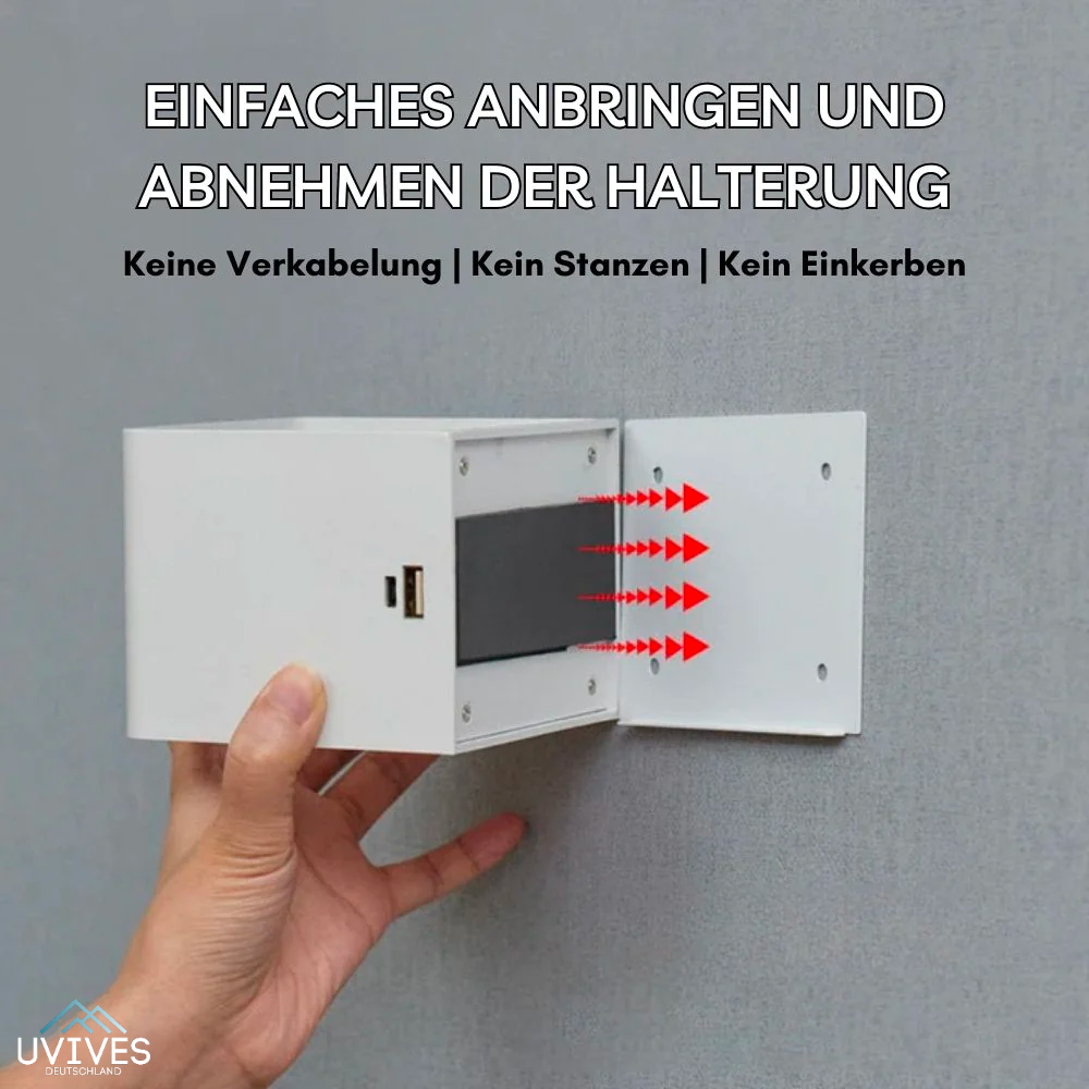 LumiCube™ - Drahtlose LED-Wandleuchte mit Bewegungssensor [50% Rabatt]