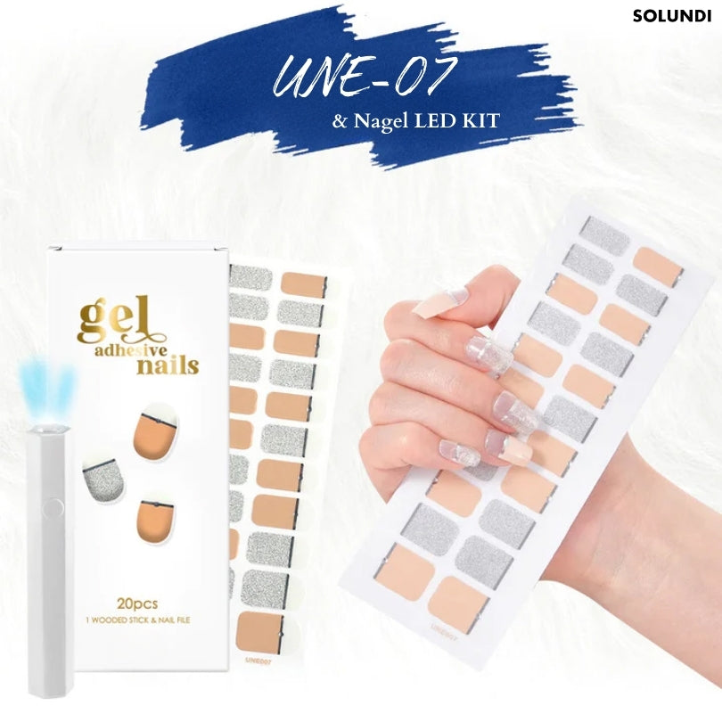 GlowPress GelSet™ – Verwandle matte Nägel in Salon-Glanz in nur wenigen Minuten | Nur Heute 50% RABATT