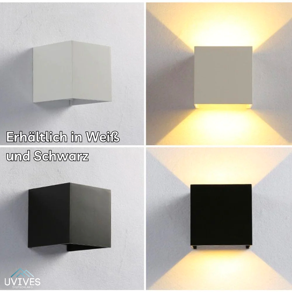 LumiCube™ - Drahtlose LED-Wandleuchte mit Bewegungssensor [50% Rabatt]