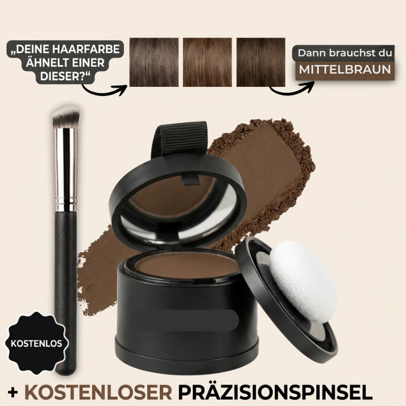 1 + 1 GRATIS | Sofort Ansatz- und Grauhaar Abdeckung in Sekunden