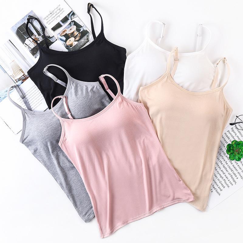 Bracami Tanktop mit Eingebautem BH für Komfort und Unterstützung