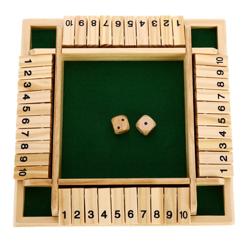 PLAYNEST™ Shut-It Box – Der zeitlose Holz-Spieleklassiker für die ganze Familie [50% Rabatt]
