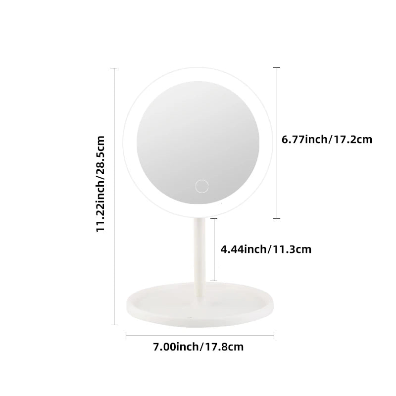 GlowMirror Pro™ – Perfektes Make-up in jedem Lichtmoment