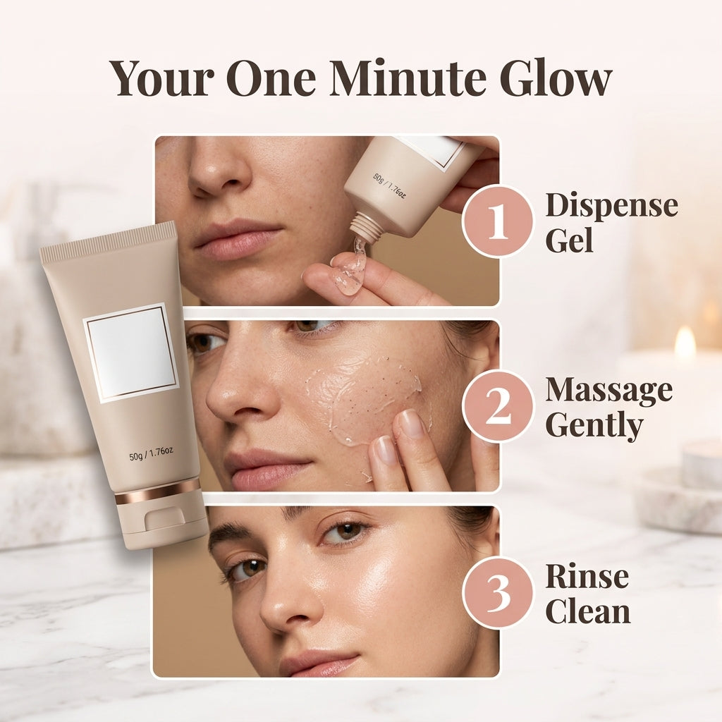 Peeling-Gel - Glatte, Strahlende Haut Ohne Grobes Schrubben