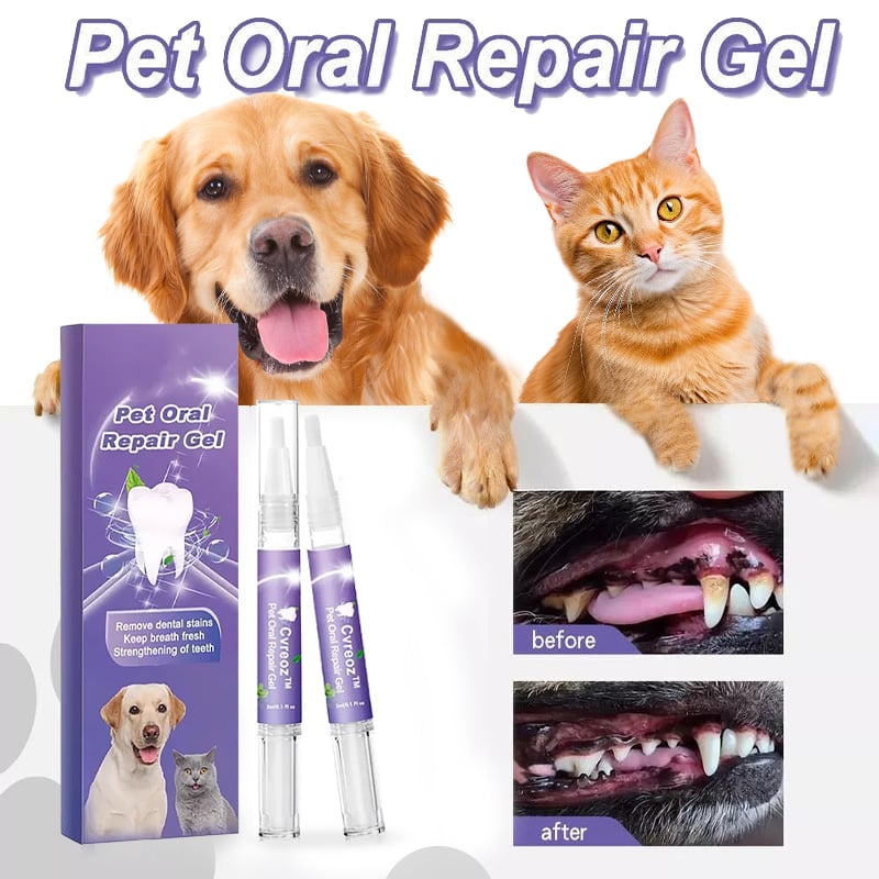 FreshPaws DentalGel™ – Sanfte Zahnpflege & frischer Atem für Ihr Haustier | 1+1 GRATIS