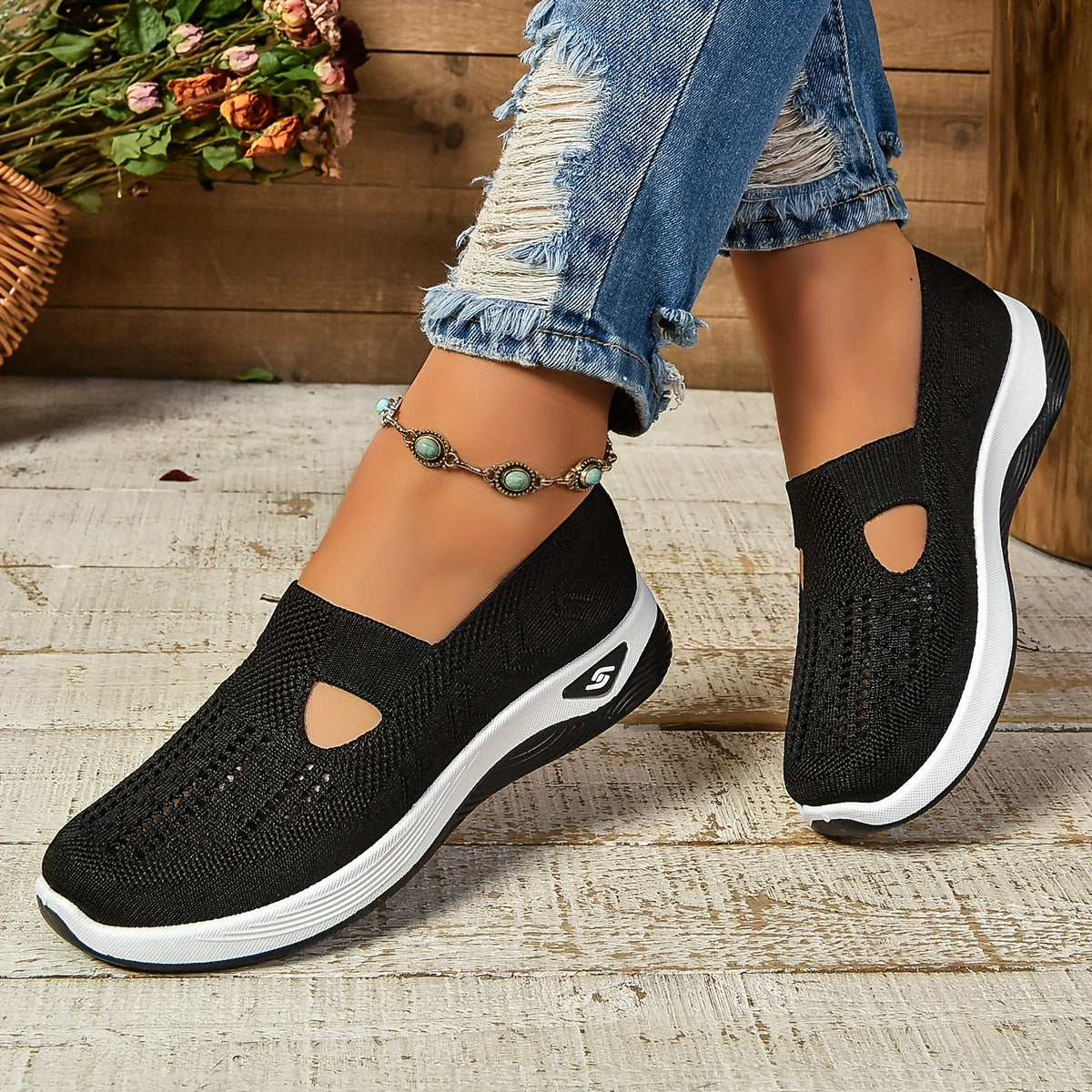 OrthoFit™ Damen Orthopädischer Slip-On – Komfortabel & Stilvoll