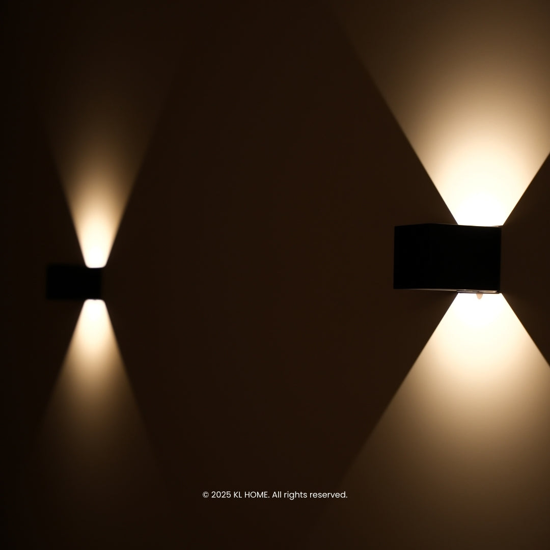 LUXORA™ MotionCube Pro – Kabellose LED Wandleuchte mit Bewegungssensor