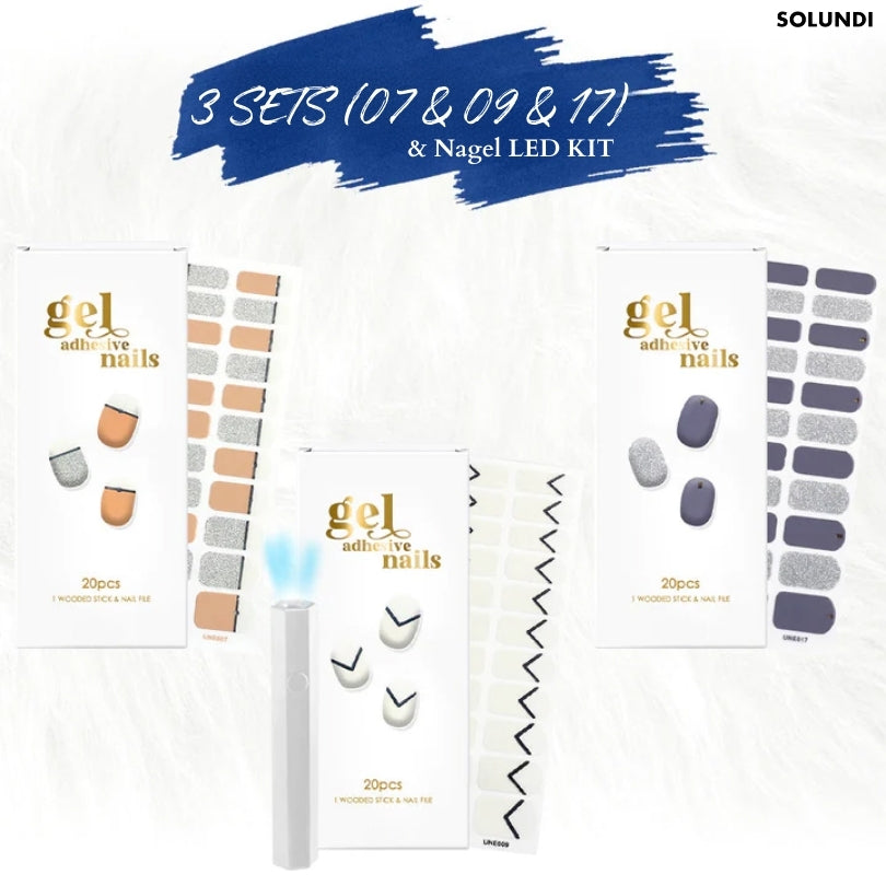 GlowPress GelSet™ – Verwandle matte Nägel in Salon-Glanz in nur wenigen Minuten | Nur Heute 50% RABATT