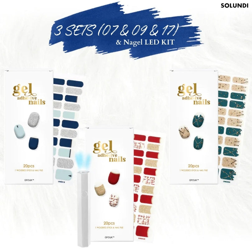 GlowPress GelSet™ – Verwandle matte Nägel in Salon-Glanz in nur wenigen Minuten | Nur Heute 50% RABATT