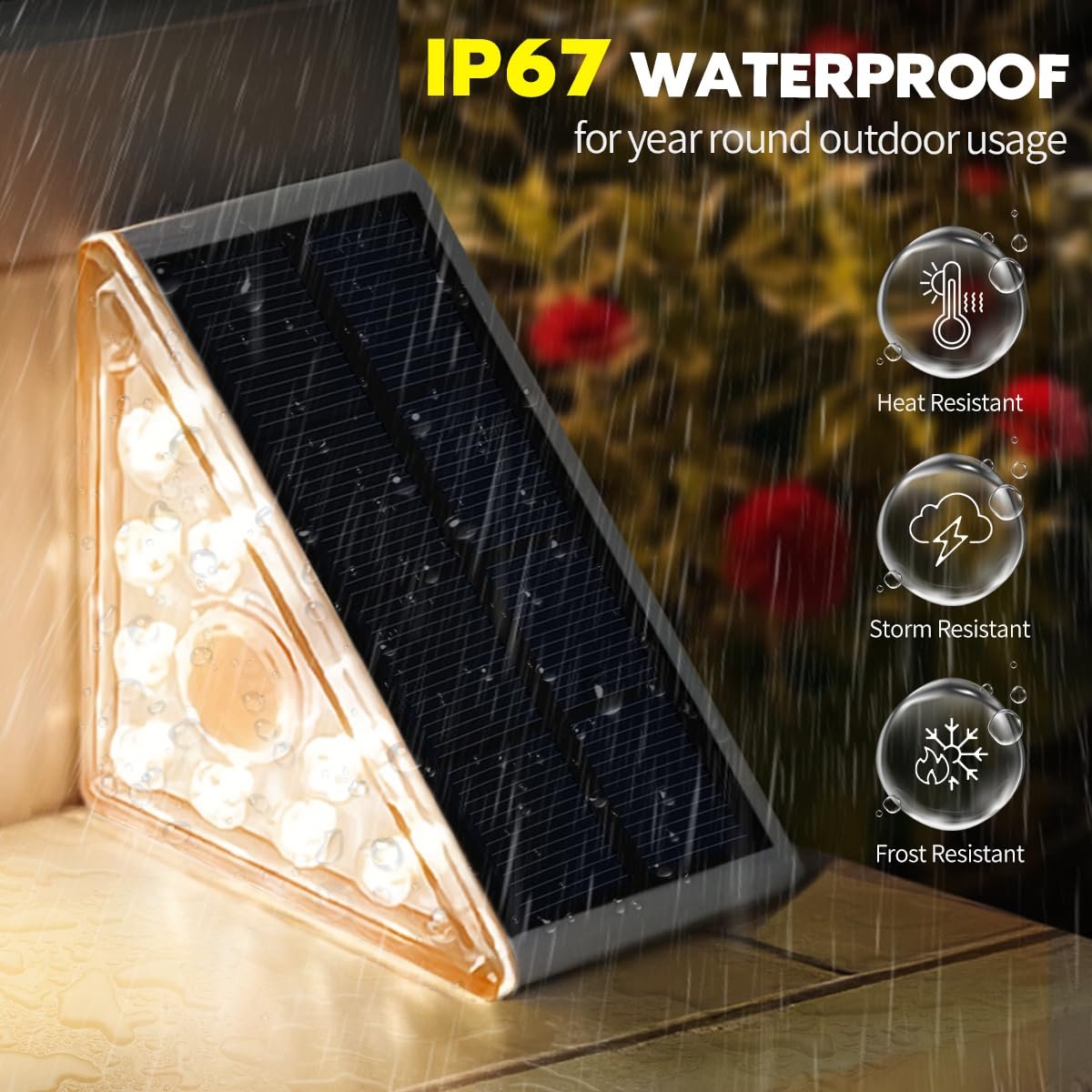 SolarStep™ Bewegungsmelder Treppenlicht