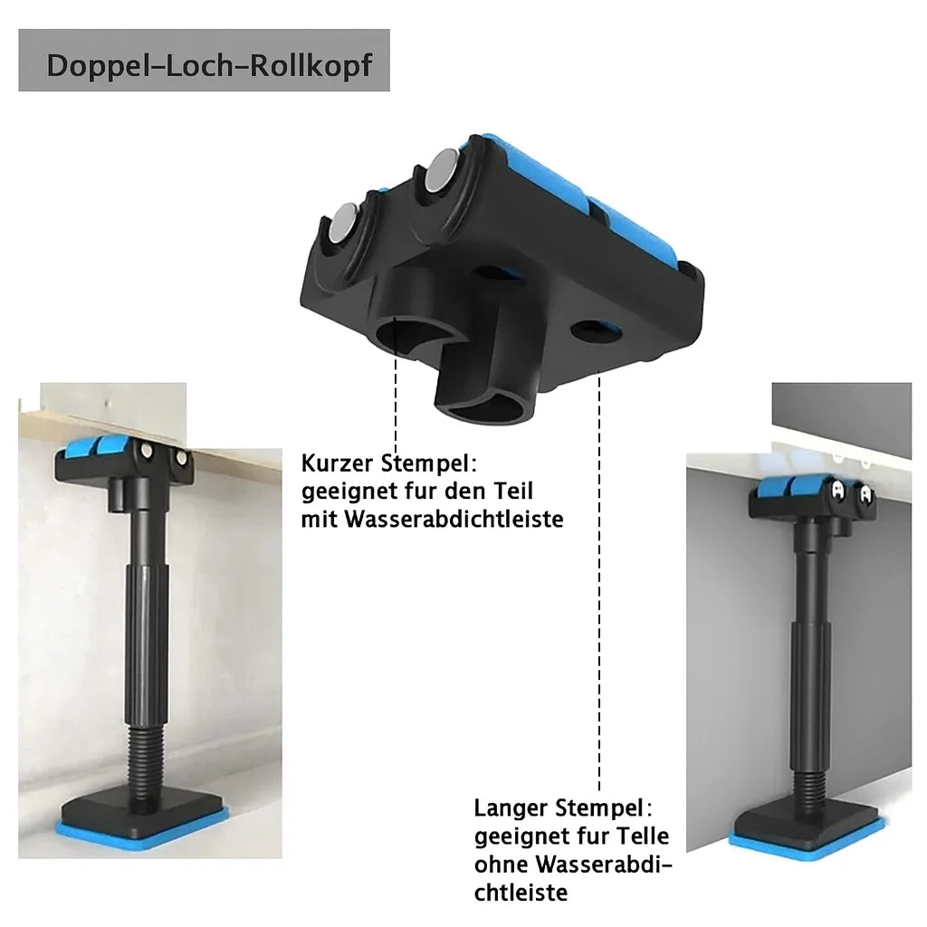 AlignPro™ LiftSystem – Möbel millimetergenau ausrichten. Ganz ohne Helfer.