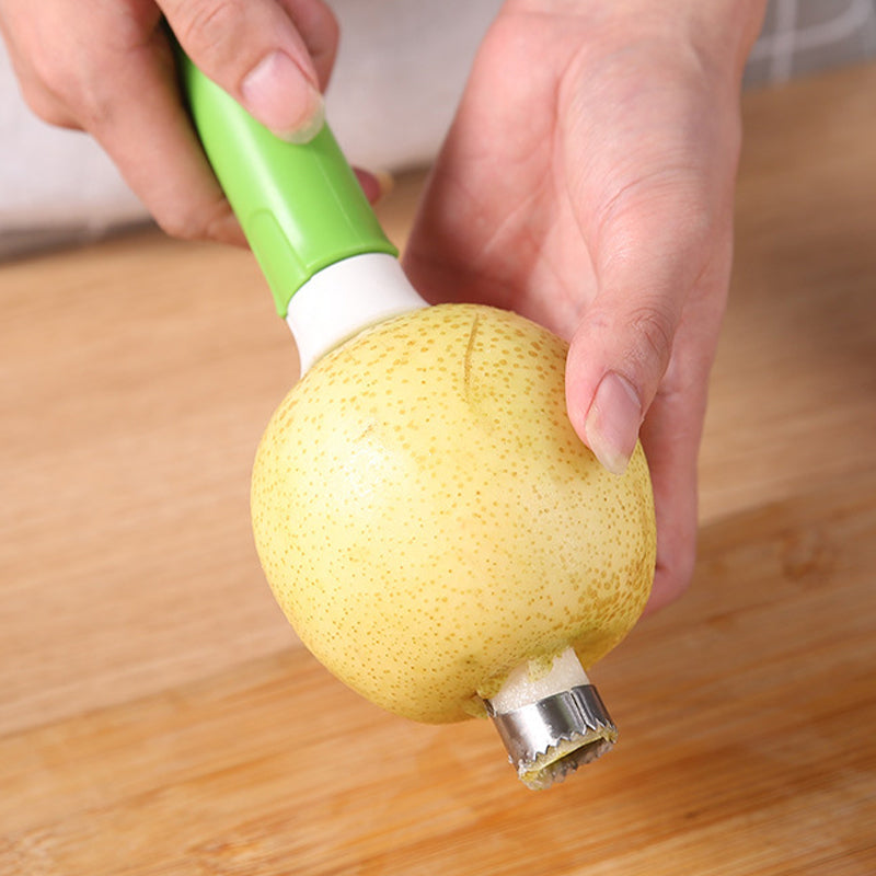 1+1 GRATIS | FruitZen™ | 2-in-1 Obstschäler – Schälen & Entkernen in einem