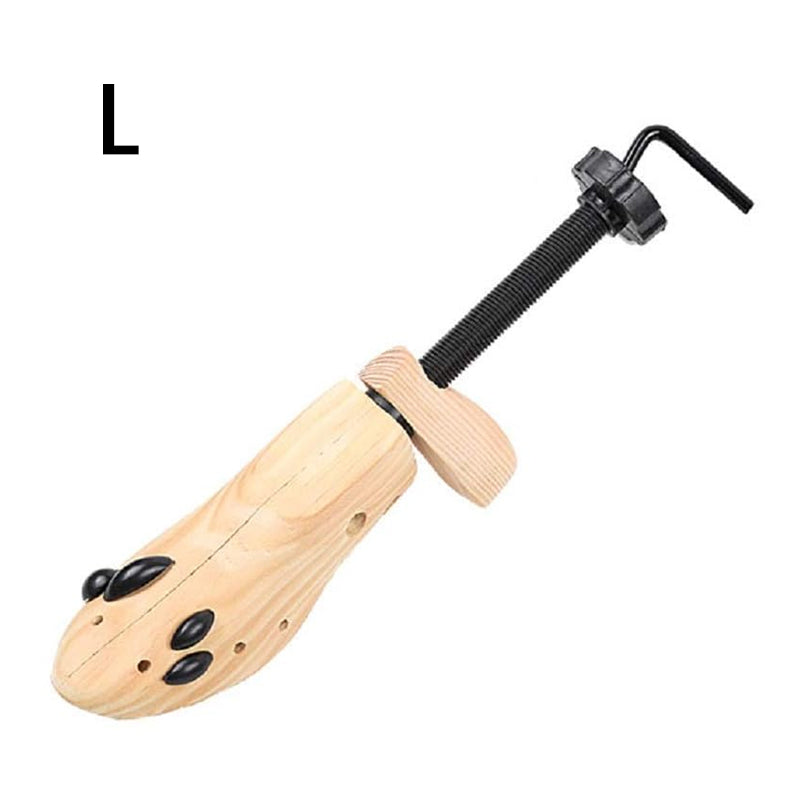 FITFORMA™ ShoeStretcher Pro – Verstellbarer Schuhdehner aus Naturholz