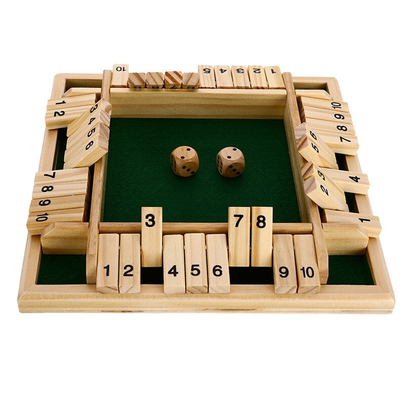 PLAYNEST™ Shut-It Box – Der zeitlose Holz-Spieleklassiker für die ganze Familie [50% Rabatt]