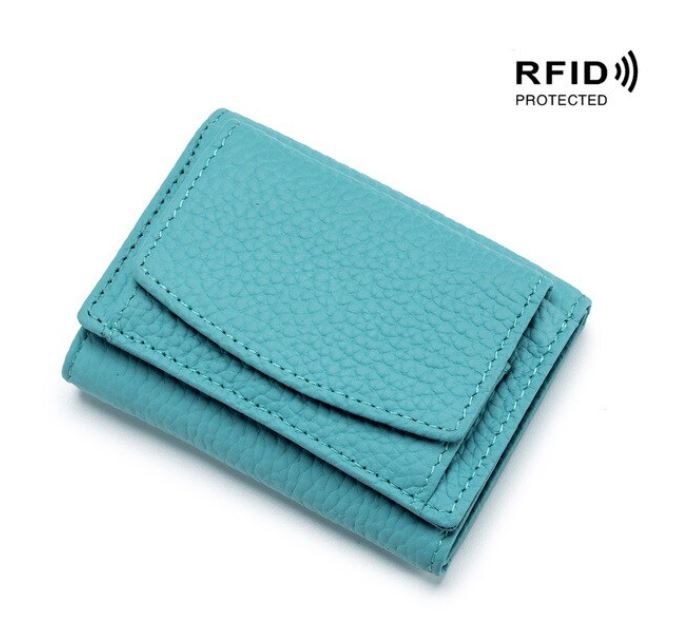 VAELIS™ SecureMini – Kompakte Leder-Miniwallet mit RFID-Schutz [50% Rabatt]