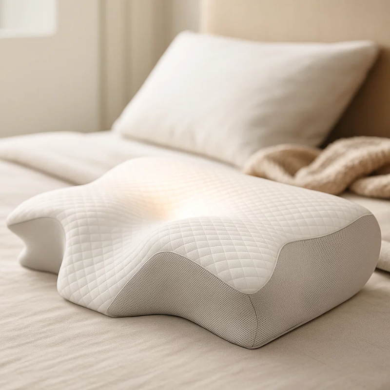 SleepMate™ – Ergonomisch Memory Foam SleepMate™ Ergonomisches Memory Foam Kissen – Für besseren Schlaf, weniger Nackenschmerzen & maximale EntspannungKussen Comfortabel