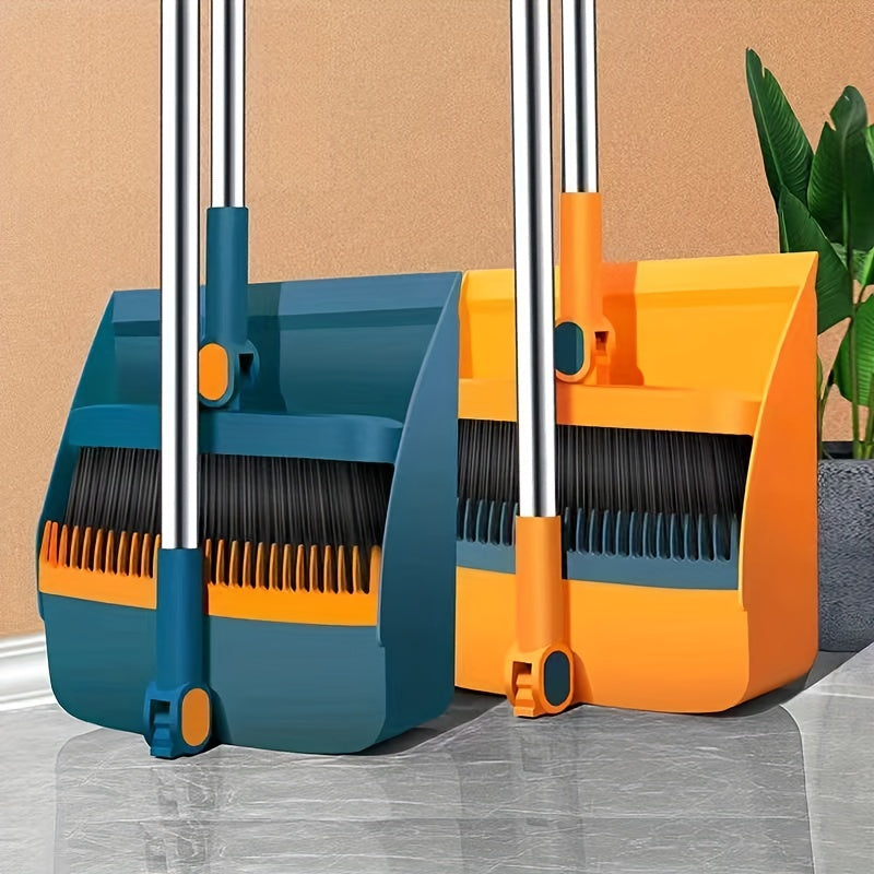 FlexiClean™ 2-in-1 Besen- & Kehrschaufel-Set
