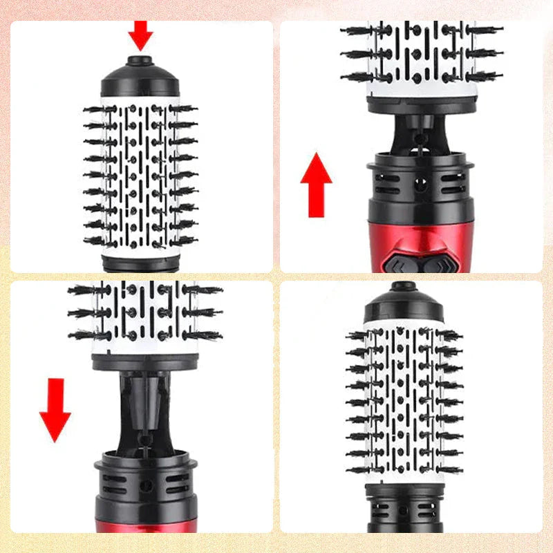VoluCurl™ AirSpin Pro – Rotierende 2-in-1 Warmluftbürste & Haartrockner