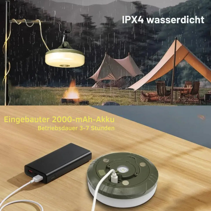 GlowCamp™ 4-in-1 LED-Lichtset – stimmungsvolles Licht für draußen & unterwegs