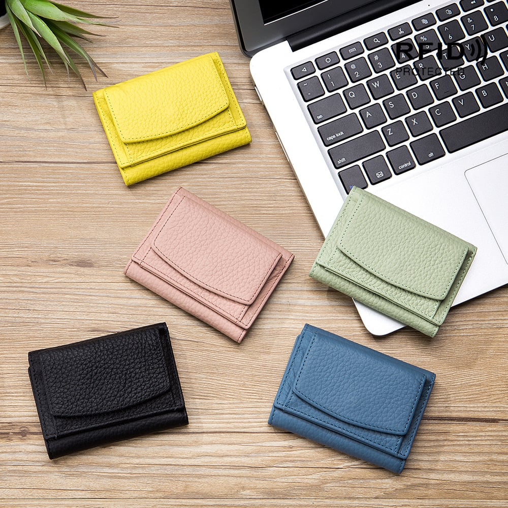 VAELIS™ SecureMini – Kompakte Leder-Miniwallet mit RFID-Schutz [50% Rabatt]
